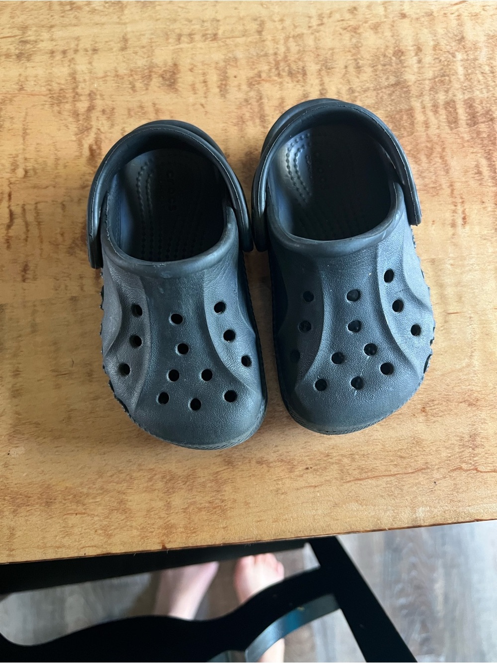 CROCS Kids Black Baya Clogs